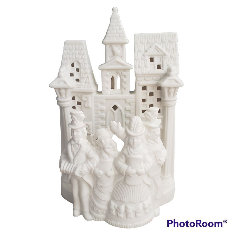 VINTAGE Partylite Christmas carol tealight candle holder